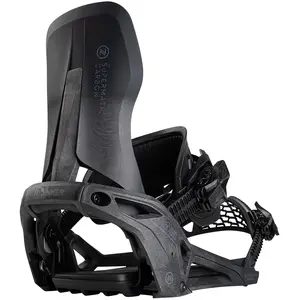 Fixations De Snowboard Nidecker Supermatic Carbon Black Homme - Taille L pas cher