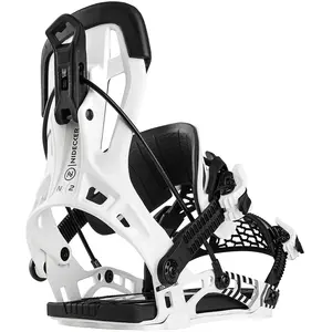 Nidecker Flow Nx2 Hybrid 2025 Fixations de Snowboard blanc XL pas cher