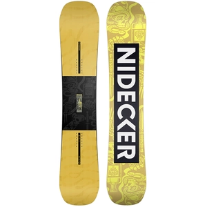 Nidecker - Snowboard all-mountain freestyle - Sensor Team 2025 pour Homme en Bois - Taille 153 cm - JauneVendu paramazon
