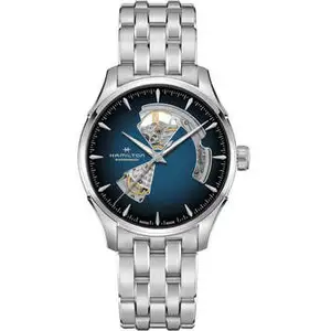 Montre Homme Jazzmaster Bleu H32675140 Hamilton pas cher