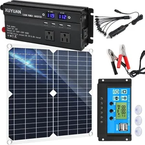 WELAN Kit de Panneau Solaire, Chargeur de Batterie Kit + régulateur de...Vendu parcdiscount