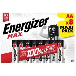 ENERGIZER Lot de 8 piles LR06/AA pas cher