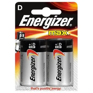 Piles alcalines D Energizer Max Powerseal LR20 2 unités pas cher