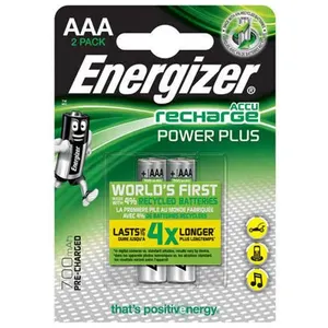 Comparateur de prix : Piles rechargeables Energizer Power Plus 700 mAh AAA HR03 2 unités