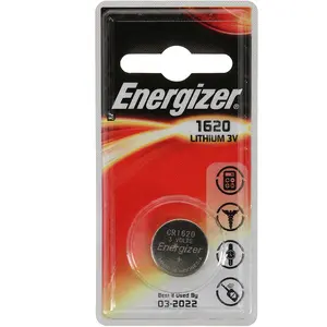 Comparateur de prix : Energizer - Blister de 1 Pile - CR1620 - Piles Miniatures Lithium TU
