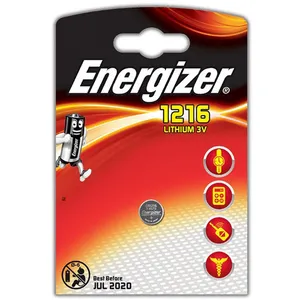 Energizer PILE 1216 LITHIUM 3V 27mAh CR1216 x1 ENERGIZER pas cher