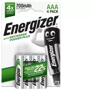 Comparateur de prix : Piles Rechargeables Energizer Power Plus AAA/LR3 700 mAh, pack de 4