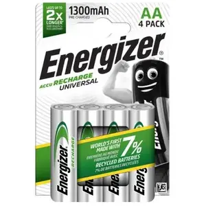 Comparateur de prix : Accu LR06 (AA) NiMH Energizer Universal HR06 1300 mAh 1.2 V 4 pc(s)