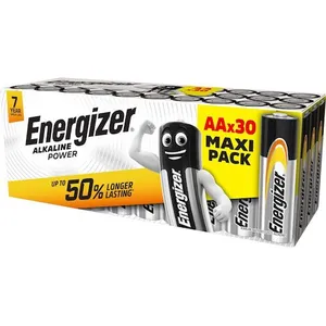 Pile ENERGIZER Alkaline Power x30 piles AA pas cher