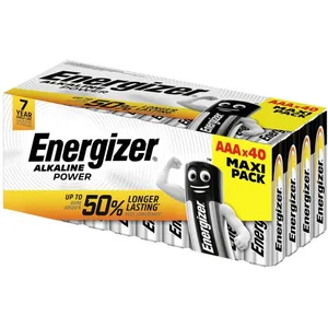 Comparateur de prix : Non communiqué Energizer - Alcaline Power 40 piles AAA