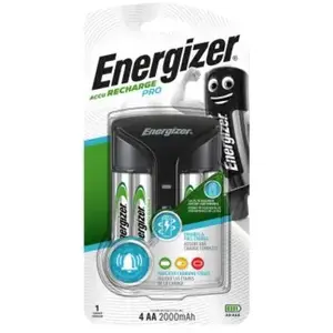 Comparateur de prix : Chargeur de batterie Energizer Pro acu HR6 pow + 2 piles aa 2000 mAh
