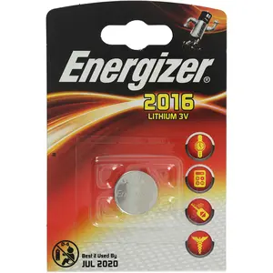 Comparateur de prix : Energizer Batterie Energizer Knopfzelle CR2016 3.0V Lithium 1St.