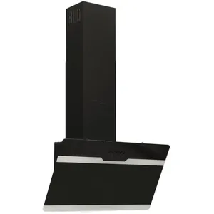 GAROSA BAO Hotte murale 60 cm Acier et verre trempé Noir - 7658796683490 pas cher