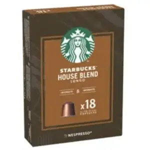 Capsules café Starbucks Nespresso House Blend X18Vendu parboulanger