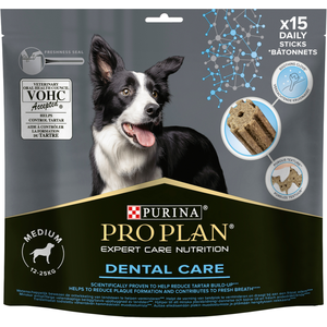 PURINA PRO PLAN | Medium Dental Care | Bâtonnets | Chien | Sac de 345g pas cher