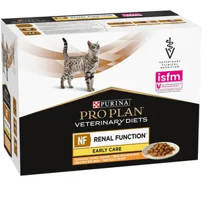 10x85g Purina Veterinary Diets NF Early Care Renal Function poulet pas cher