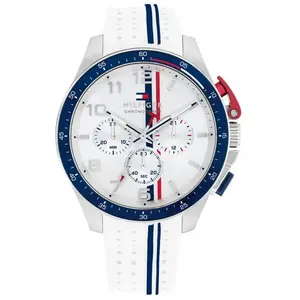 Tommy Hilfiger Montres Montre Homme Tommy Hilfiger Bank - 1792167 Brac... pas cher