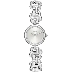 Montre Femme Double b dressy Argenté 1502793 Boss pas cher