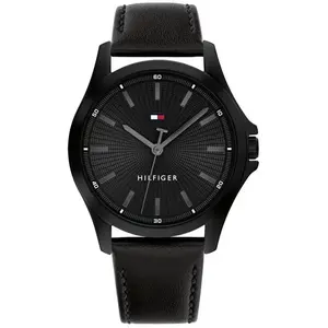 Montre Homme Bruce Noir 1792190 Tommy Hilfiger pas cher
