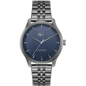 Montre Homme Lacoste Lisbon - 2011371 Bracelet Acier Gris pas cher