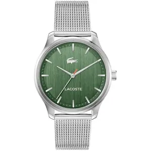 Montre Homme Lacoste Lisbon - 2011374 Bracelet Acier Argent pas cher