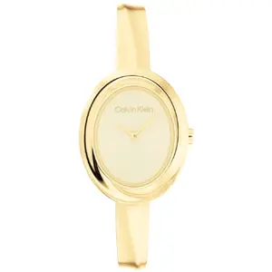 Montre Femme Calvin Klein Montres Twisted Bezel - 25100056 Bracelet Ac... pas cher