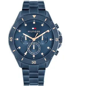 Comparateur de prix : Montre Femme Tommy Hilfiger Mellie - 1782743 Bracelet Acier Bleu