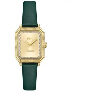 Montre Femme Lacoste Lacoste Parisienne - 2001442 Bracelet Cuir Vert pas cher