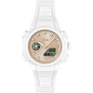 Montre Femme L33 Blanc 2001430 Lacoste pas cher