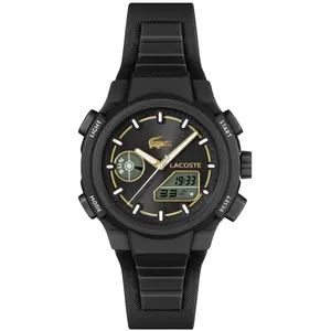 Lacoste Montre Femme Lacoste LC33 - 2001434 Bracelet Silicone Noir pas cher