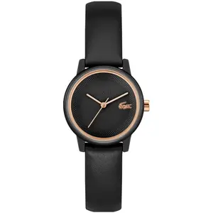 Montre Femme Lacoste Lacoste.12.12 Swift - 2001436 Bracelet Cuir Noir pas cher