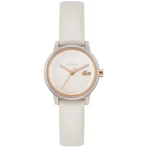Montre Femme Lacoste Lacoste.12.12 Swift - 2001437 Bracelet Cuir Blanc pas cher