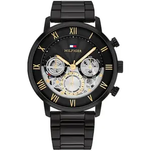 Montre Homme Tommy Hilfiger Legend - 1710706 Bracelet Acier Noir pas cher