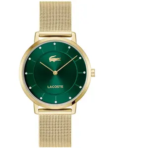 Montre Femme Lacoste Crocorigin - 2001475 Bracelet Acier Doré pas cher