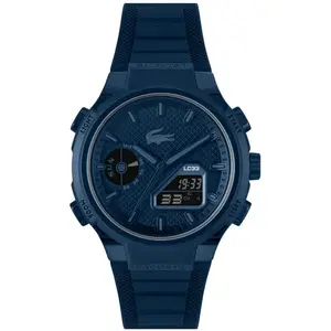 Montre Homme Lacoste LC33 - 2011448 Bracelet Silicone Bleu pas cher
