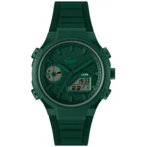 Montre Homme Lacoste LC33 - 2011449 Bracelet Silicone Vert pas cher