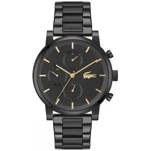 Lacoste Montre Homme Lacoste Replay - 2011451 Bracelet Acier Noir pas cher