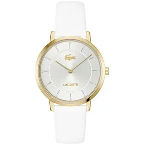 Montre Femme Lacoste Crocorigin - 2001471 Bracelet Silicone Blanc pas cher