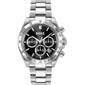 Montre Homme Boss Hero 2.0 - 1514267 Bracelet Acier Argent pas cher