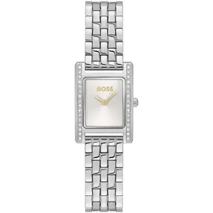 Montre Femme Boss Lucy Precious - 1502816 Bracelet Acier Argent pas cher