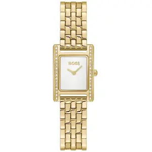 Boss Montre Femme Boss Lucy Precious - 1502815 Bracelet Acier Doré pas cher