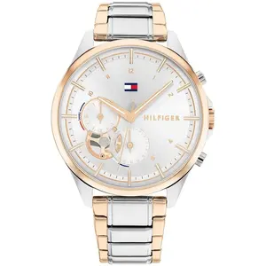 Comparateur de prix : Montre Femme - TOMMY HILFIGER - QUINN - Acier Bicolore - Analogique - Chic