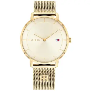 Comparateur de prix : Tommy Hilfiger Tommy Hilfiger Montre Doré Analogique Femmes Tea 1782286
