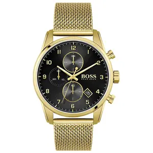 Comparateur de prix : Hugo Boss Hugo Boss Montre Doré Chronographe Hommes Skymaster 1513838