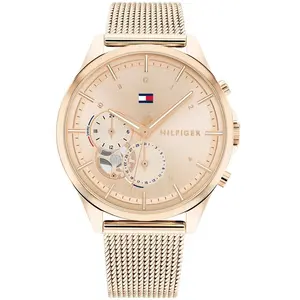 Comparateur de prix : Montre Femme - TOMMY HILFIGER - QUINN - Acier Rose - Quartz - Analogique