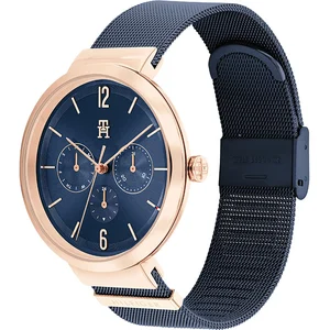 Comparateur de prix : Montre - Tommy Hilfiger - Lidia - Bleu - Acier hypoallergénique - 3 ATM