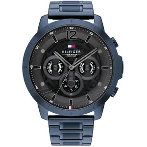 Montre Homme Tommy Hilfiger 1710493 - Bracelet Acier Bleu pas cher