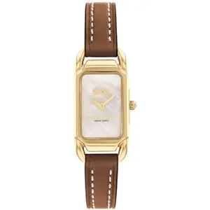 Montre Femme Coach Cadie - 14504028 Bracelet Cuir Marron pas cher