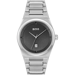 montre seul le temps homme Hugo Boss Steer Argenté/Acier  1513992 pas cher