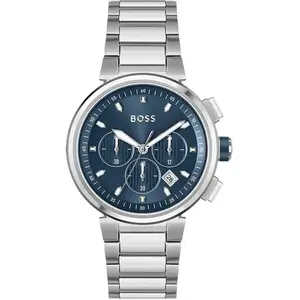 montre seul le temps homme Hugo Boss One Argenté/Acier  1513999 pas cher